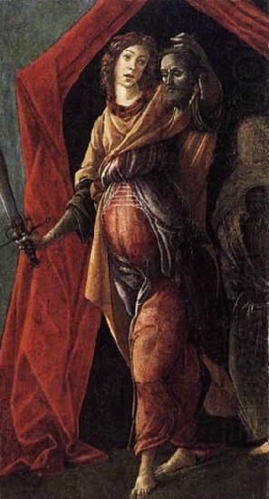 Judith Leaving the Tent of Holofernes, BOTTICELLI, Sandro